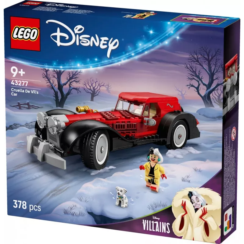 LEGO Set Cruella De Vil Auto 43277 – kit da collezione