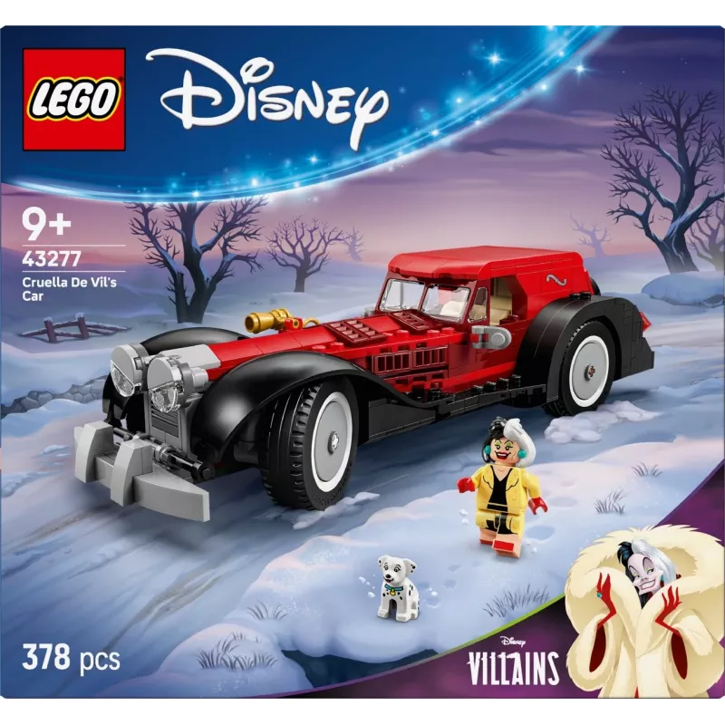 LEGO Set Cruella De Vil Auto 43277 – kit da collezione