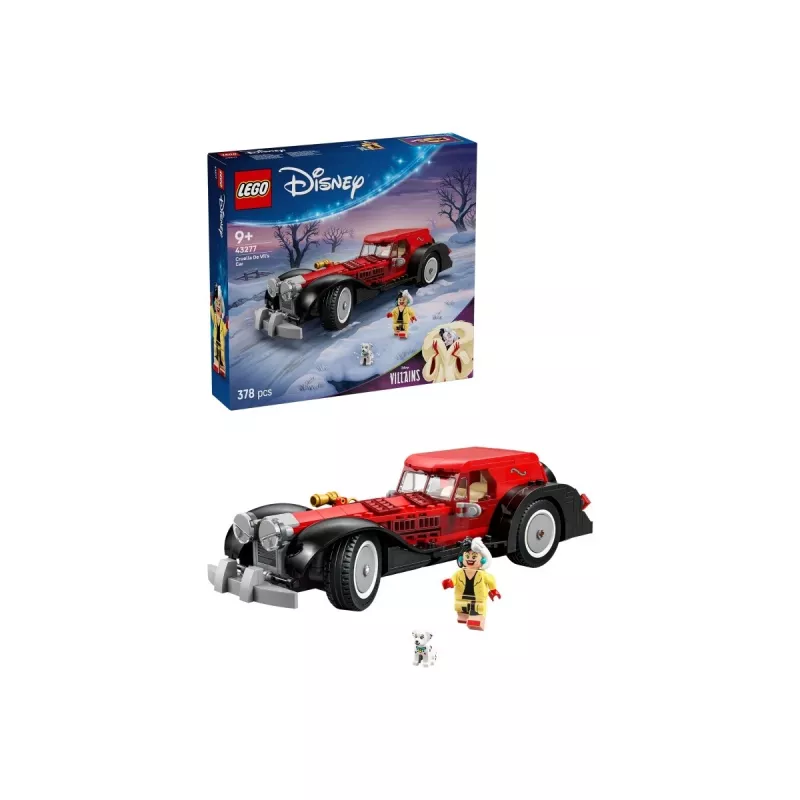 LEGO Set Cruella De Vil Auto 43277 – kit da collezione