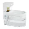 Fontanella per gatti Catlink Pure 3 CL-WB-02 bianca con sistema di filtraggio e flusso d'acqua regolabile