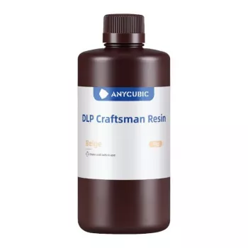 Resina DLP AnyCubic SDHLBG-104C beige 1 kg per stampanti 3D SLA/DLP