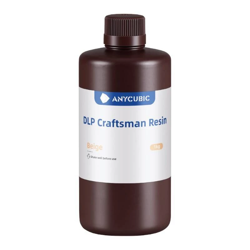 Resina DLP AnyCubic SDHLBG-104C beige 1 kg per stampanti 3D SLA/DLP