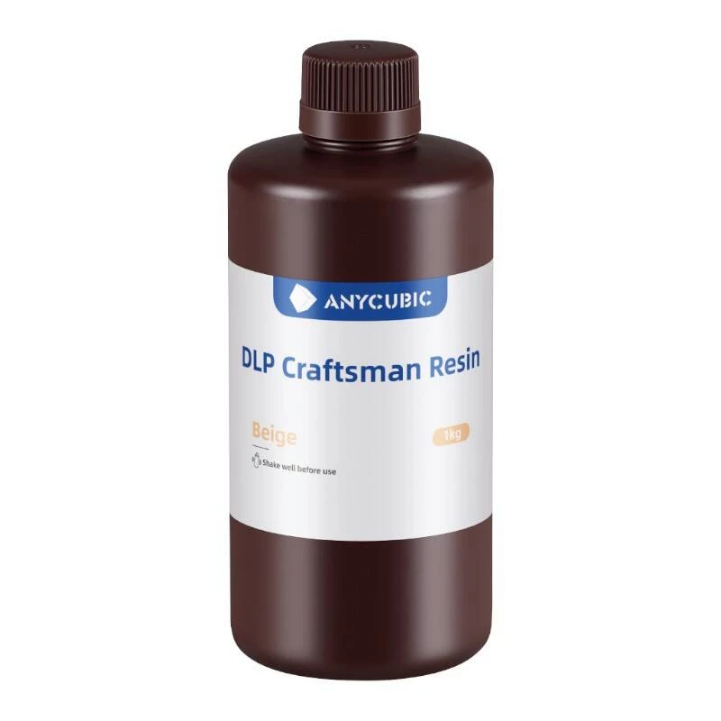 Resina DLP AnyCubic SDHLBG-104C beige 1 kg per stampanti 3D SLA/DLP