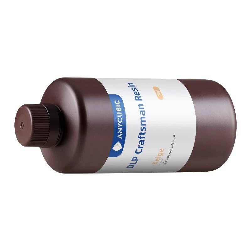 Resina DLP AnyCubic SDHLBG-104C beige 1 kg per stampanti 3D SLA/DLP