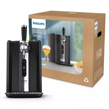 Spillatore di birra Philips HD3770/90 PerfectDraft, nero, compatibile con fusti da 6 litri