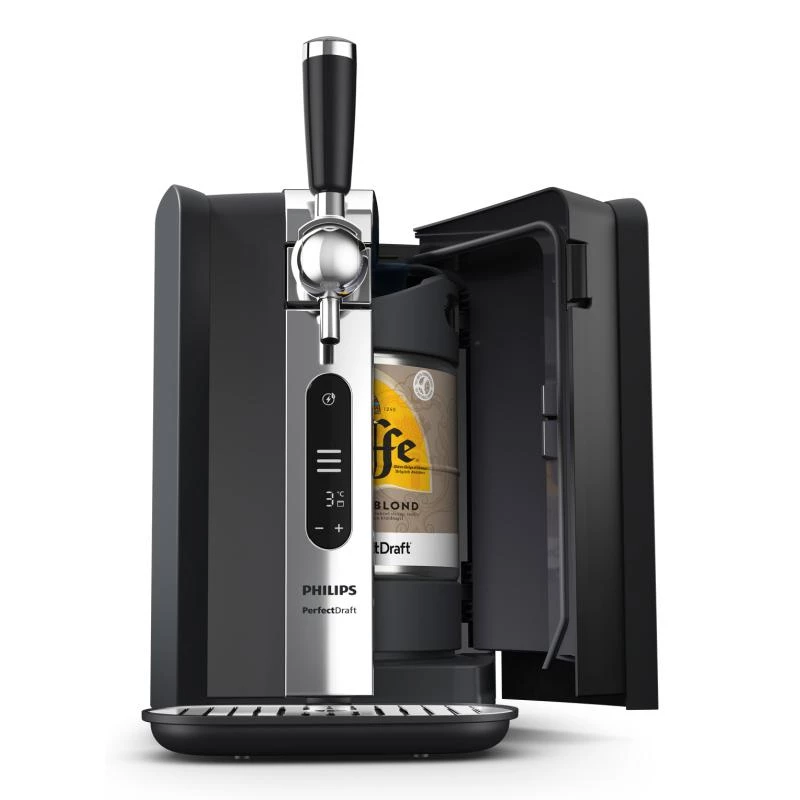 Spillatore di birra Philips HD3770/90 PerfectDraft, nero, compatibile con fusti da 6 litri
