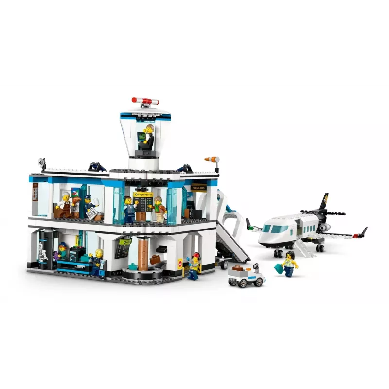 LEGO CITY 60502 aeroporto con aereo