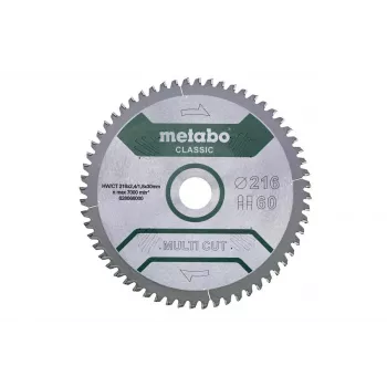 Lama circolare Metabo 628066000 21,6 cm