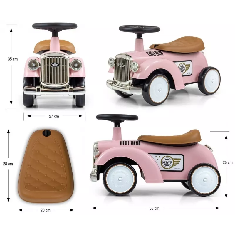 Bilanciere per bambini milly mally Royce rosa — modello 5474, bilanciere leggero per bambini