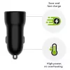 Caricabatterie da auto d bramante re-charge — USB-C 30W + USB-A 18W, 12–24V, nero