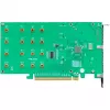 Adattatore host bus HighPoint Rocket 1104 PCI-Ex16v3 – 4x M.2 NVMe – NVMe – PCI-Express