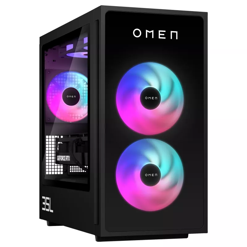 PC desktop gaming OMEN GT16-1171ng - AMD Ryzen 7 9800X3D, 32 GB RAM, 2 TB SSD, GeForce RTX 5070Ti, Win