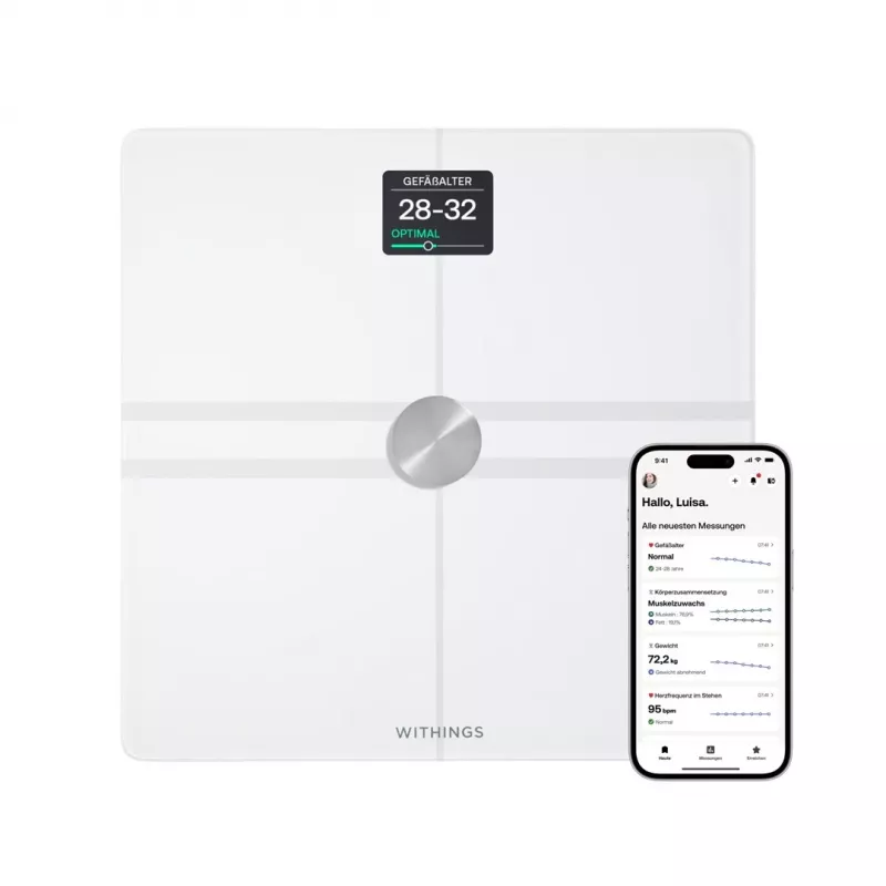 Bilancia pesapersone elettronica Withings Body Comp