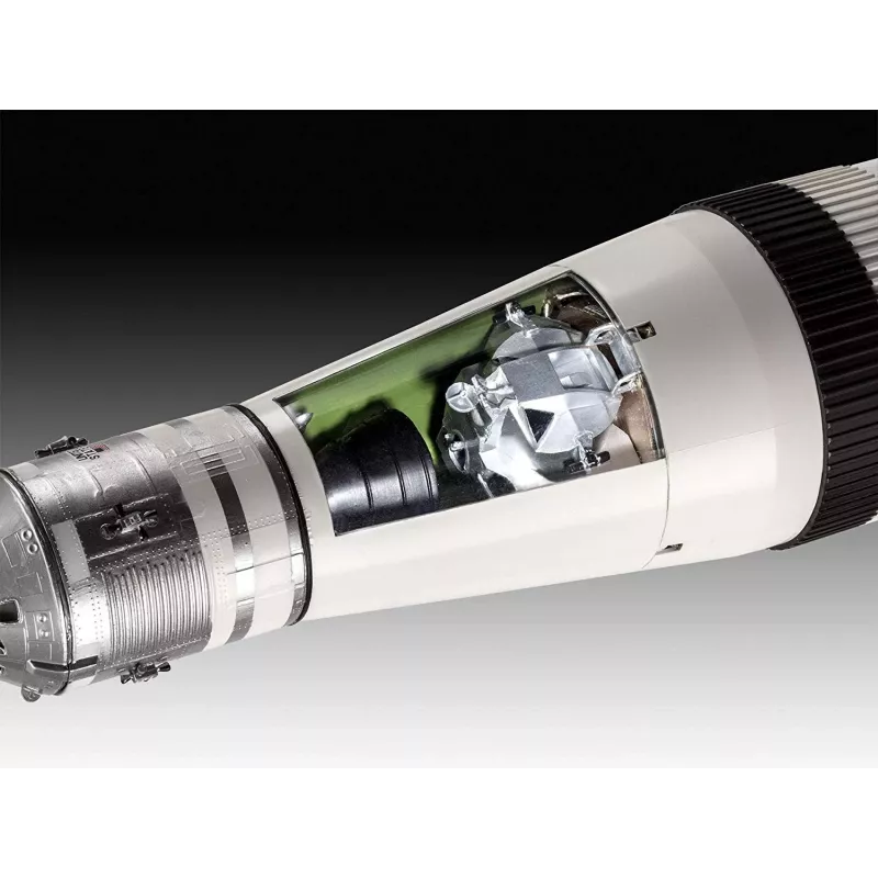 Modello in plastica sbarco lunare 1/96 Apollo 11 Saturn V