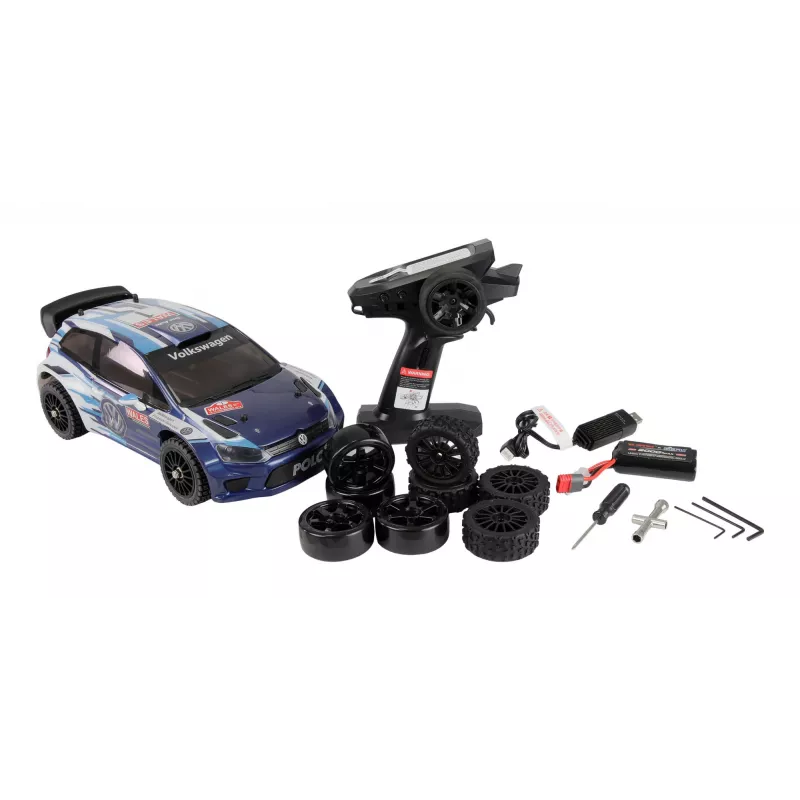 Amewi Polo R WRC, auto rally, 1:14, 14 anni, 2000 mAh, 1,33 kg