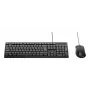 Set tastiera e mouse con filo Belkin BBZ014DE — layout tedesco, USB-A, tastiera full-size, mouse 1200 CPI