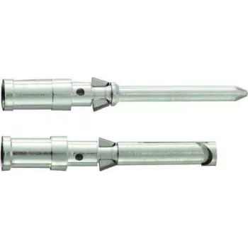 Contatto crimp femmina HART 0,14-0,37 mm² 09150006204 argentato 100 (09150006204)