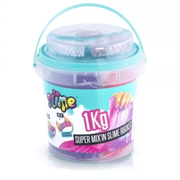 Slime Canal Toys Slime Super Bucket 1kg multicolore 6 anni