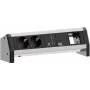 Prolunga elettrica Bachmann Desk 1 3 prese AC nero