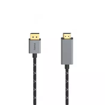 Adattatore per cavo video Hama 00200506 1,5 m DisplayPort su HDMI nero