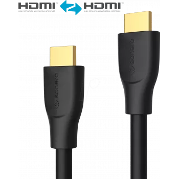 sonero X-PHC010-050 Cavo HDMI, 5 m, nero