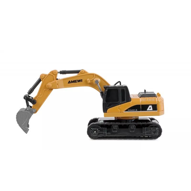 Escavatore modello RC Amewi 22747 scala 1:64, motore elettrico, per bambini da 6 anni