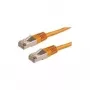 ROLINE Cavo patch S/FTP-(PiMF-)Cat.6, arancione 0,5m (21.15.1327)