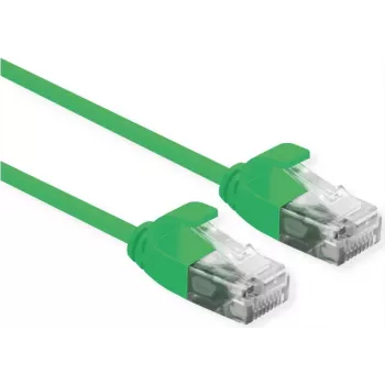 ROLINE 21.15.3934 Cavo di rete verde 1,5 m Cat6a U/UTP (UTP) (21.15.3934)