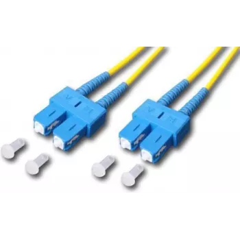Cavo in fibra ottica Lightwin LDP-09 SC-SC 1.0 1 m giallo (LDP-09 SC-SC 1.0)