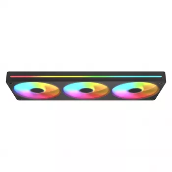 Ventola COUGAR Unity360-FB Single-Frame 360 ARGB PWM Reversed, 120 mm, 700–1600 giri/min, FDB, nero