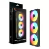 Ventola COUGAR Unity360-FB Single-Frame 360 ARGB PWM Reversed, 120 mm, 700–1600 giri/min, FDB, nero
