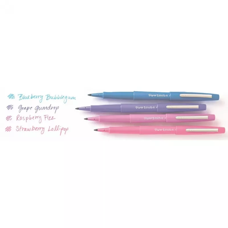 PAPER MATE penne in feltro Flair 12 pz. pastello M 0,7 mm blister