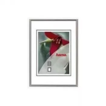 Cornice hama Sevilla decor, 21,0 x 29,7 cm, argento opaco, per formato immagine 15 x 20 cm con passe-partout