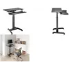 LogiLink EO0014 - dritto - forma rettangolare - truciolare - acciaio - ufficio - nero (EO0014)