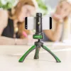 Treppiede Mantona 21407 per smartphone e fotocamera digitale nero verde