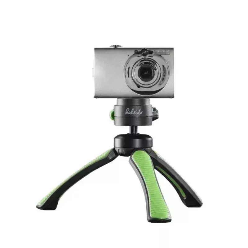 Treppiede Mantona 21407 per smartphone e fotocamera digitale nero verde