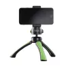 Treppiede Mantona 21407 per smartphone e fotocamera digitale nero verde