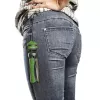 Treppiede Mantona 21407 per smartphone e fotocamera digitale nero verde