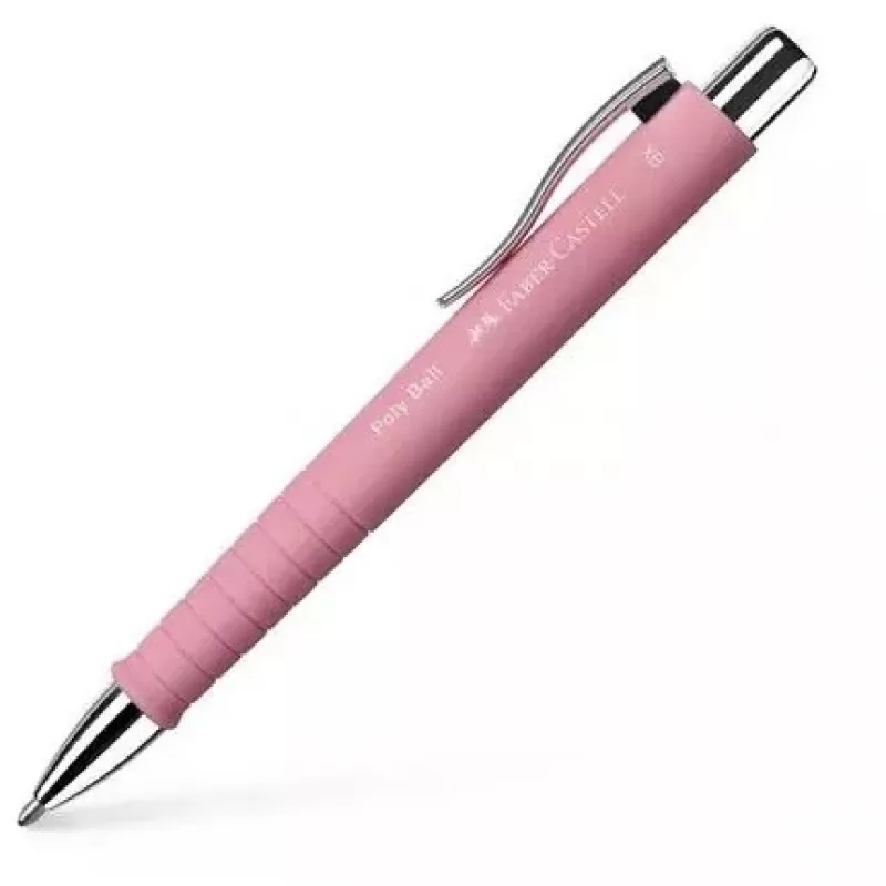 Penna a sfera con clip e pulsante Faber-Castell 241127
