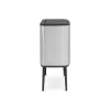 Cestino Brabantia 316227 34L rettangolare plastica acciaio inox