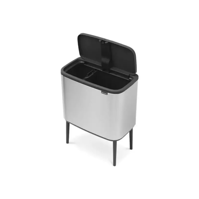Cestino Brabantia 316227 34L rettangolare plastica acciaio inox