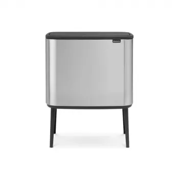 Cestino Brabantia 316227 34L rettangolare plastica acciaio inox