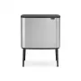 Cestino Brabantia 316227 34L rettangolare plastica acciaio inox
