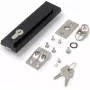 Triton RAX-MS-X35-X2 Maniglia girevole in metallo con serratura per armadi rack a pavimento, 2 chiavi