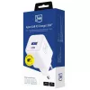 Caricabatterie da parete 3MK Hyper Charger PD 33W GaN QC4+ bianco – USB-C PD 33W, GaN, Quick Charge 4+