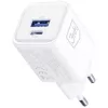 Caricabatterie da parete 3MK Hyper Charger PD 33W GaN QC4+ bianco – USB-C PD 33W, GaN, Quick Charge 4+