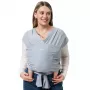 Fascia porta bebè Momcozy grigio
