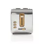 Nedis KABT510EWT Tostapane, 2 fessure larghe, soft-touch, bianco