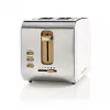 Nedis KABT510EWT Tostapane, 2 fessure larghe, soft-touch, bianco