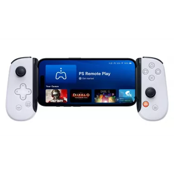 Gamepad Backbone One per iPhone PlayStation Edition bianco – controller Lightning con filo per PC, PlayStation, Xbox, iOS